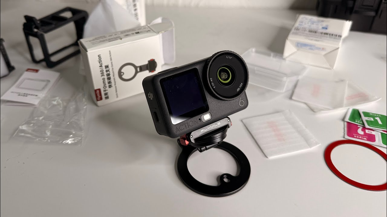 Magnet Mount für DJI Action 6 – Quick Release Halterung MAGSAFE Halterung