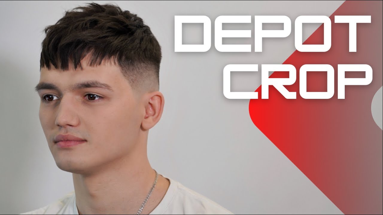 Мужская стрижка Кроп / Crop. Как правильно делать переход машинкой с нуля FADE