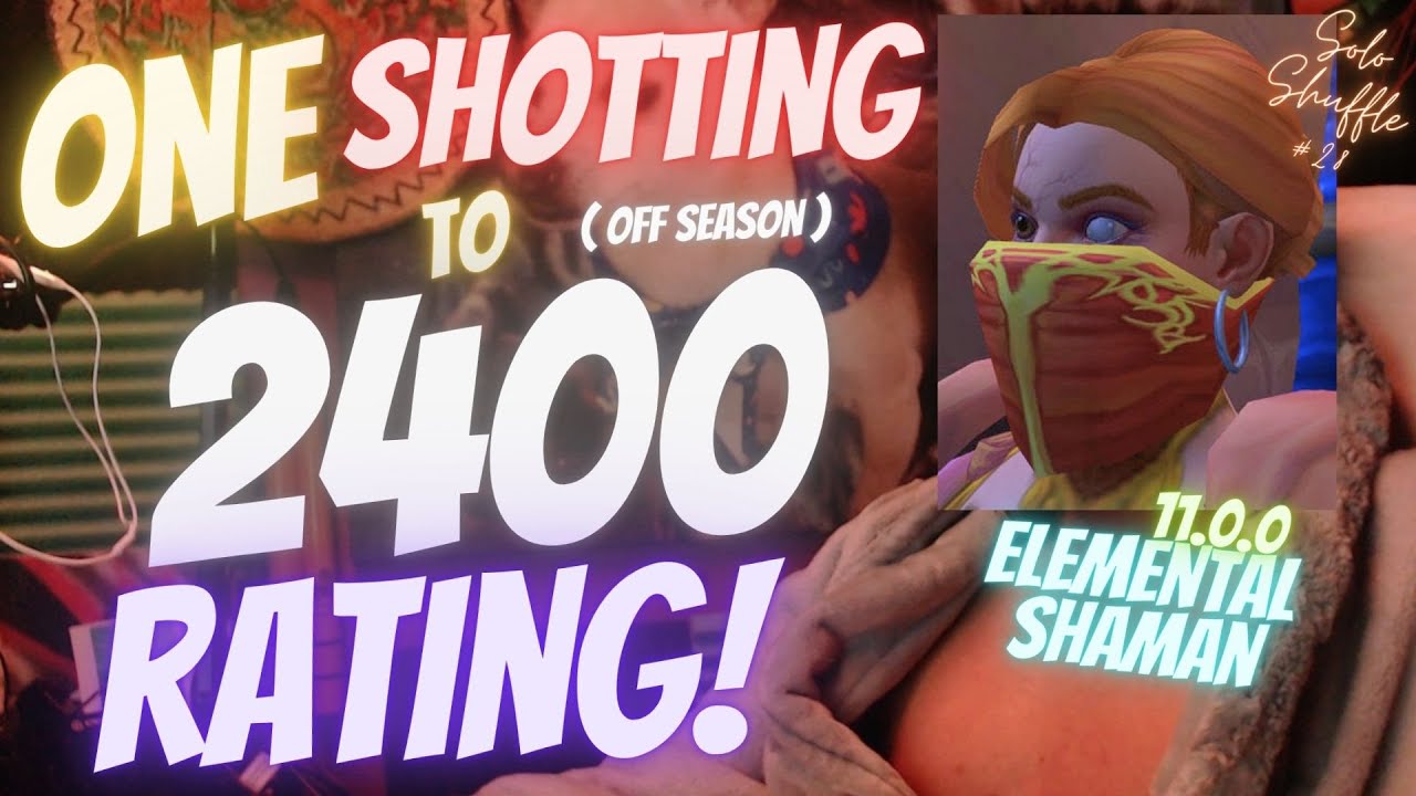 ELEMENTAL SHAMAN 2400 PVP 🔥 THE TIRAN TORTA 🔥OFF SEASON🔥 VOLCANIC SURGE 🔥 SOLO SHUFFLE 🔥 DF 11.0.0 🔥