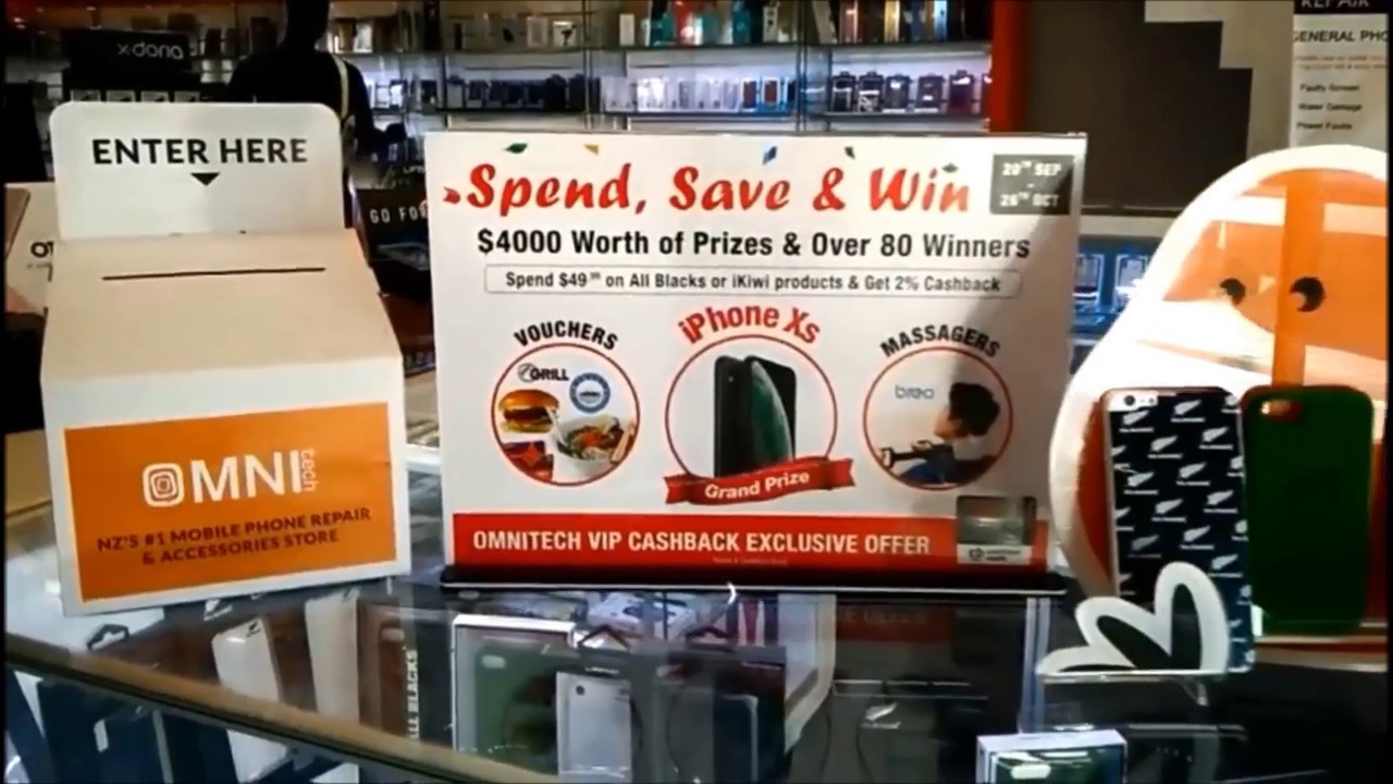 OmniTech Spend, Save & Win $4000 worth of prizes!!