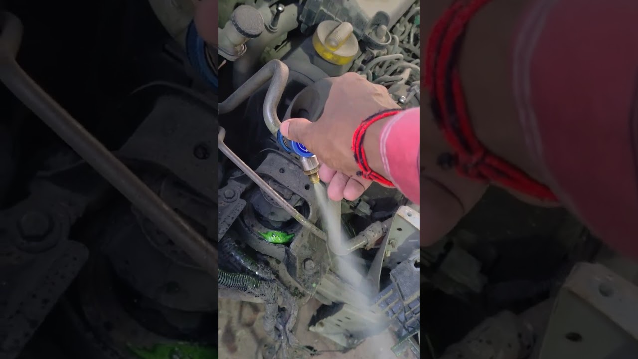car #ac #gas remove