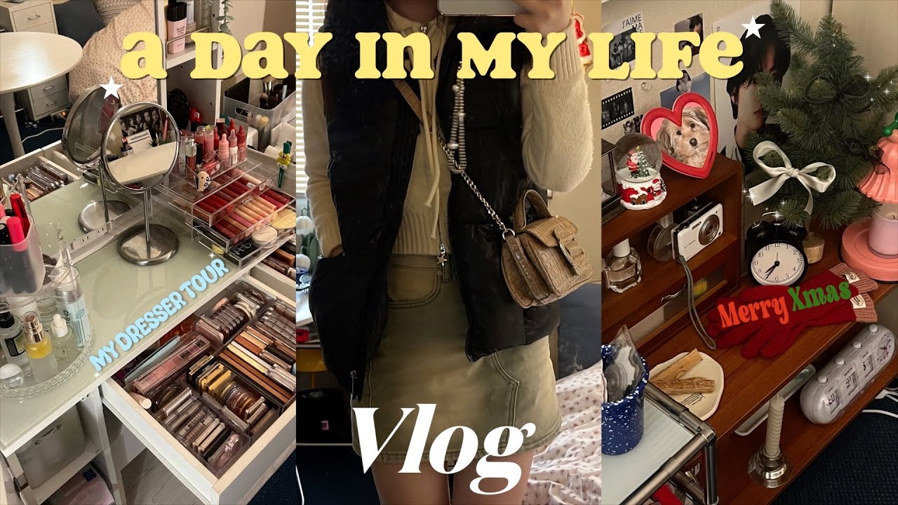 \VLOG/大好きな冬がやって来た_1人時間を充分に楽しむ/3万円爆買い,セールで物欲爆発,冬のコーデ,Qoo10haul
