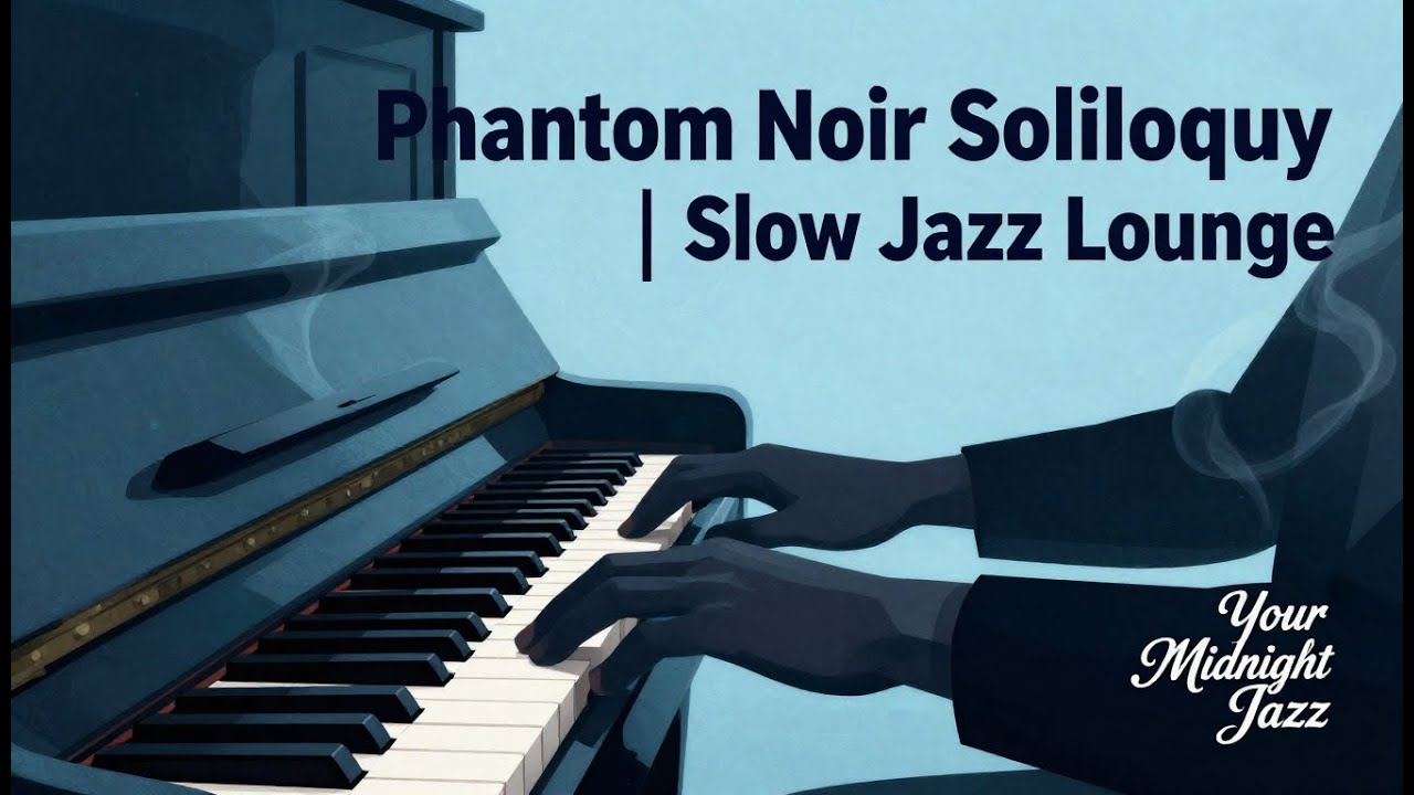 Phantom Noir Soliloquy | Slow Jazz  for Sleep, Cozy Nights & Work (1 Hour Mix)