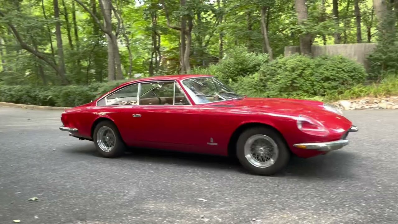 1968 Ferrari 365 GT 2+2 Road Test Passenger POV