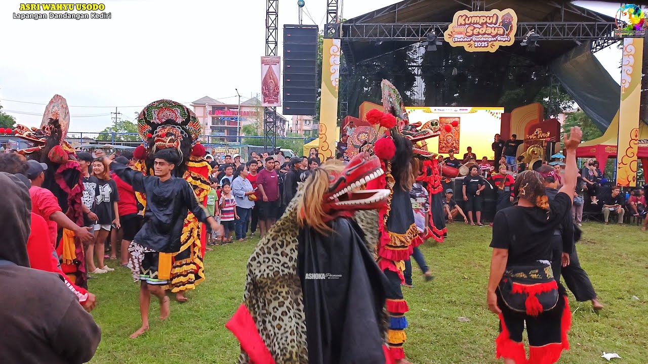 Rampokan Singo Barong Jaranan ASRI WAHYU USODO Live Lapangan Dandangan Kediri