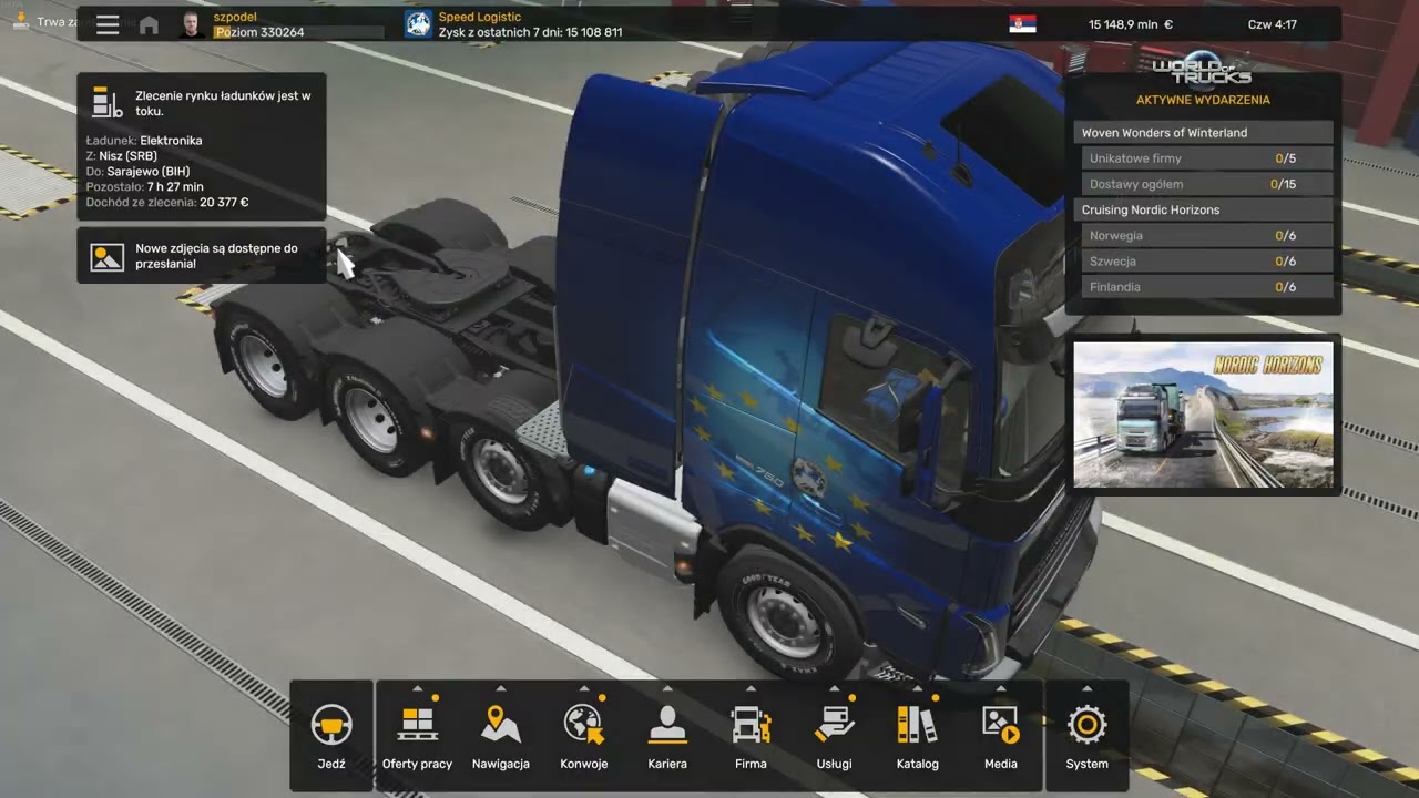 ETS 2 Trip ends bad