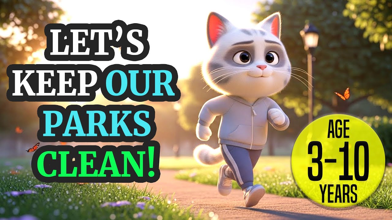 Episode 6 Let’s Keep Our Parks Clean! 🌳 | Mano’s Morning Park Adventure