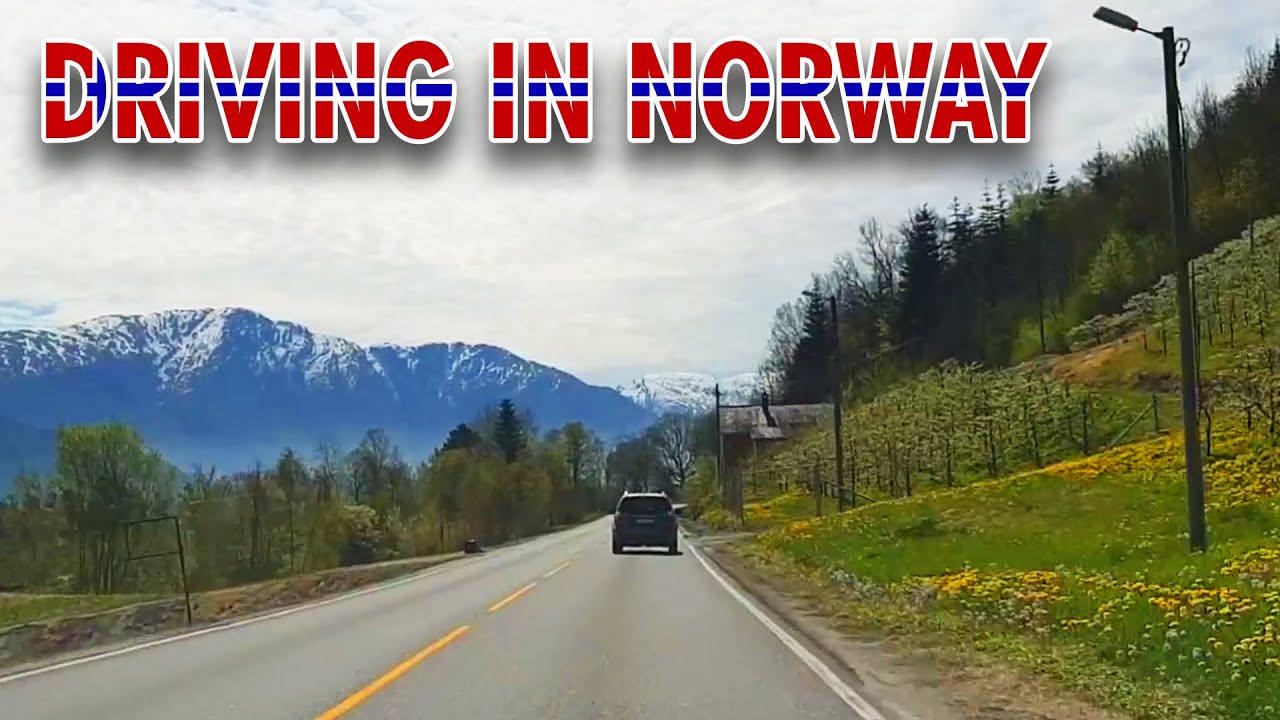 Beautiful Scenic Route in Hardanger, Norway 2021