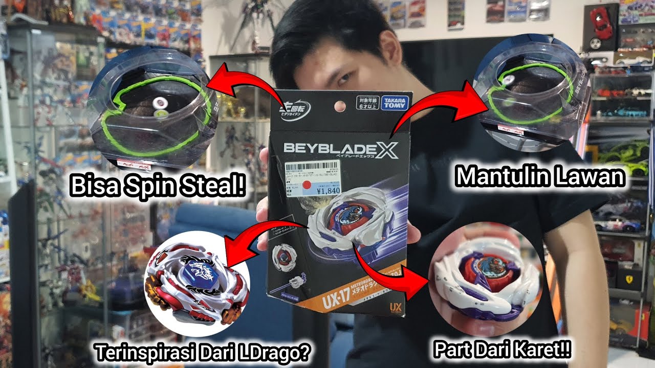 PERTAMA DI INDONESIA??? UNBOXING BEYBLADE X METEOR DRAGOON INDONESIA - BEYBLADE X TERBARU!!!