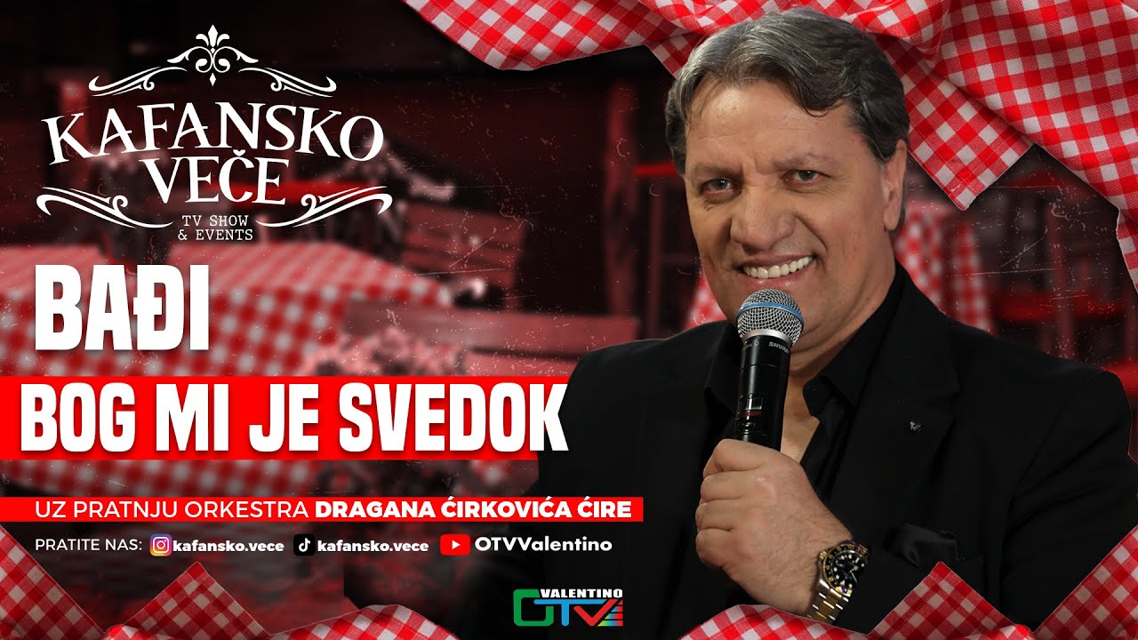 BADJI - BOG MI JE SVEDOK | UZIVO | 2025 (ORK.DRAGAN CIRKOVIC CIRA) | KAFANSKO VECE