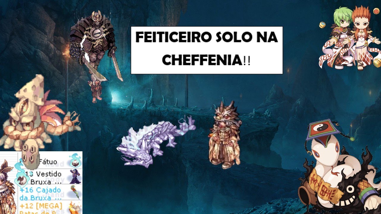Feiticeiro SOLO na Cheffenia!! ~ by Baruch - Ragnarok Online bRO@Thor
