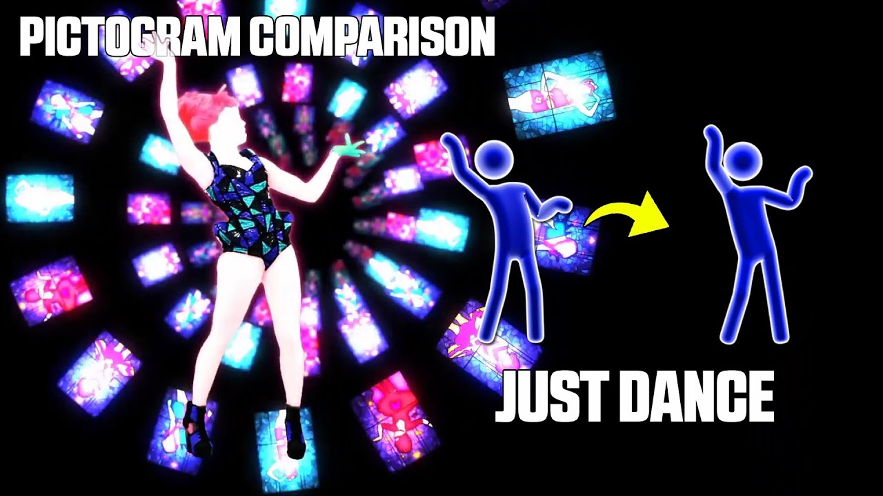 PICTOGRAM COMPARISON - JUST DANCE | JDU vs JD+