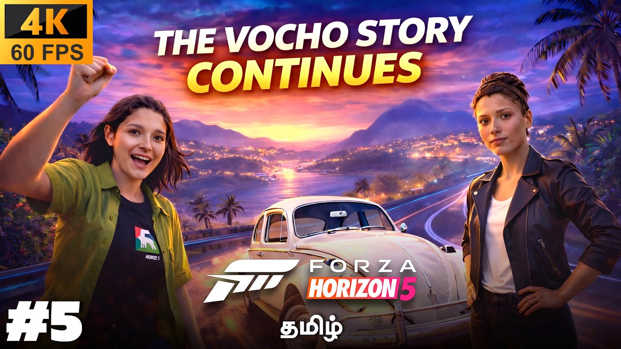 Forza Horizon 5 | Vocho Missions | UNLOCKING NEW SKILLS  - EP5 | Tamil