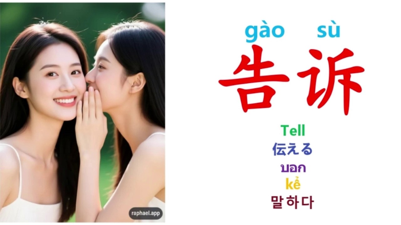 HSK2 Chinese basic vocabulary | two characters words