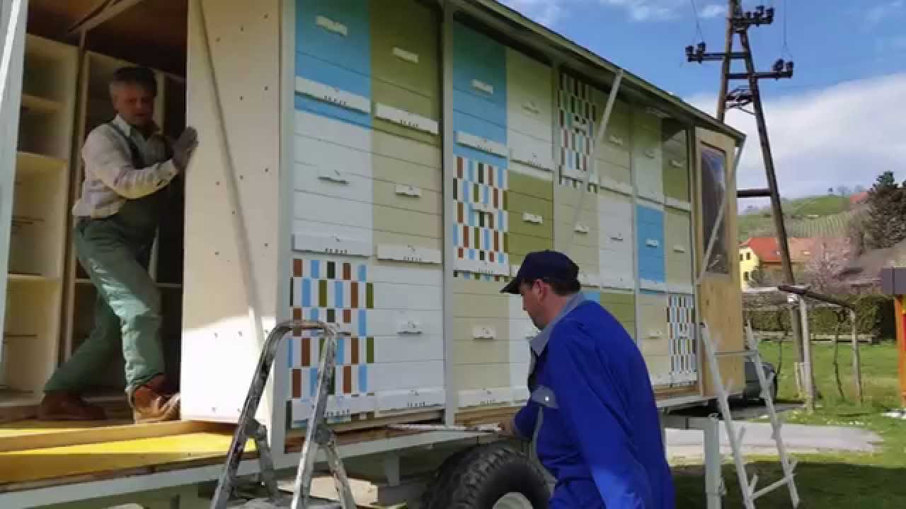 Mr.Bee / izdelava prevoznega čebelnjaka (  HOW TO MAKE BEEHIVE TRAILER ) part 1