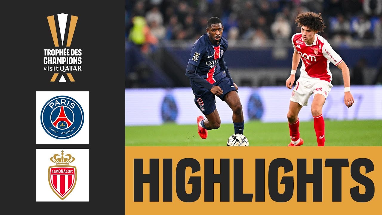 Gr&acirc;ce &agrave; un Demb&eacute;l&eacute; encore d&eacute;cisif, le PSG s'offre le Troph&eacute;e des Champions Visit Qatar
