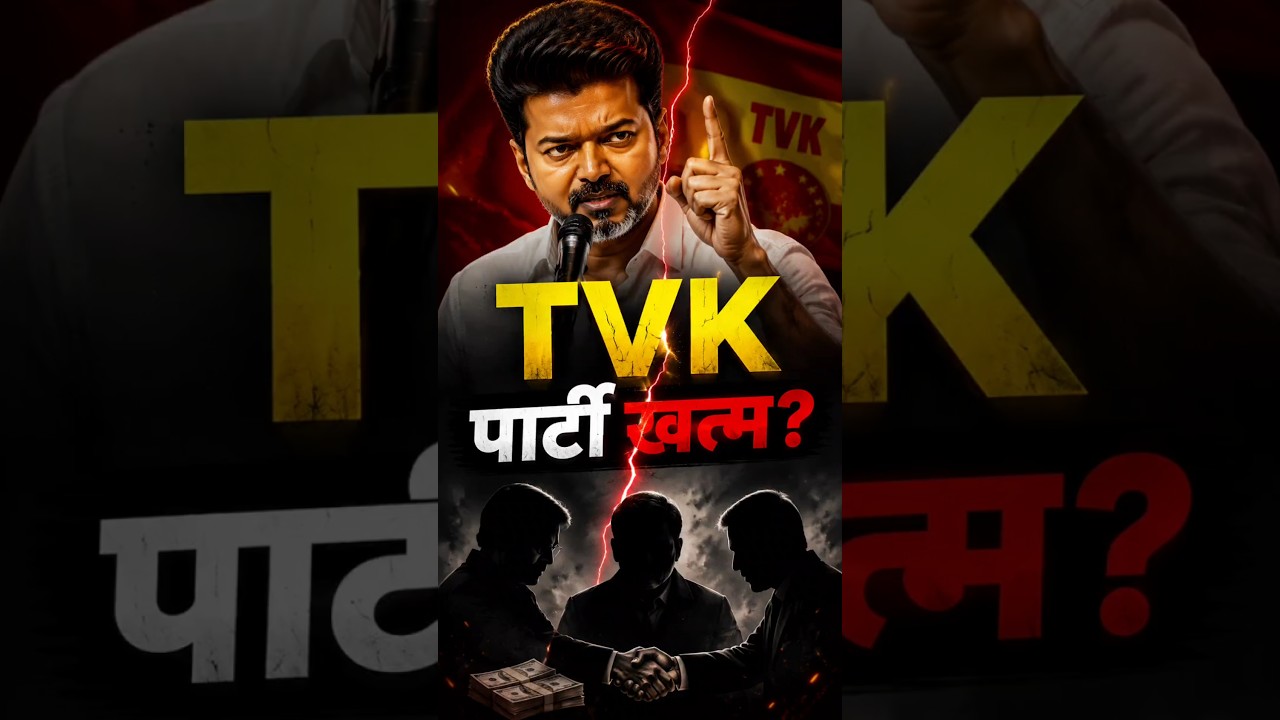 TVK पार्टी पर सबसे बड़ा संकट | #vijaythalapathy
