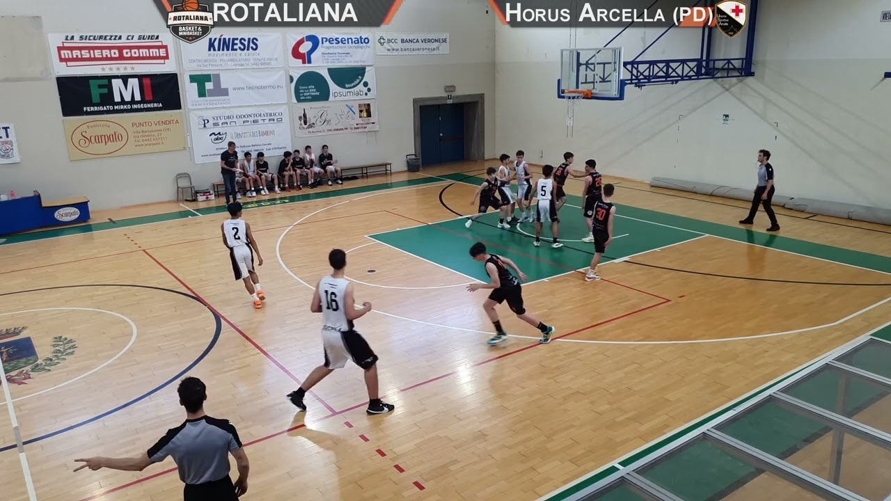 🏀Under15 Silver Veneto - Final Four - Rotaliana (TN) - Horus Arcella (PD)  - 42 - 76