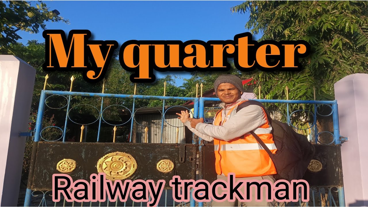 My quarter..... #Railway group d trackman quarters 