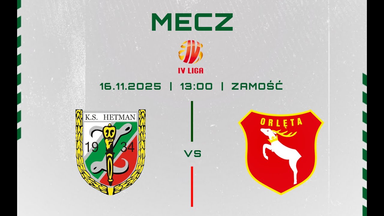 Hetman Zamość - Orlęta Radzyń Podlaski 16.11.2025