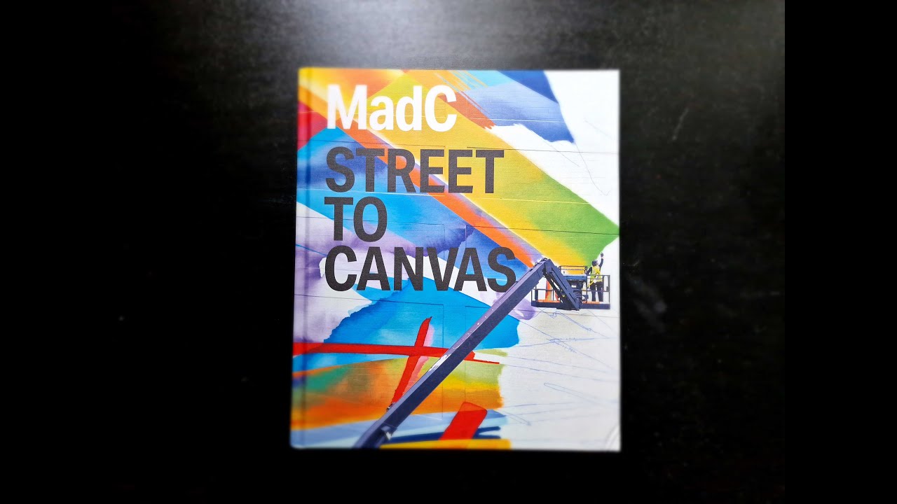 MadC Street to Canvas Book Graffiti