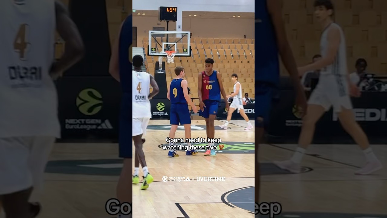 And they are just getting started 😇 #nextgeneuroleague #adidasbasketball #mohameddabone #shorts