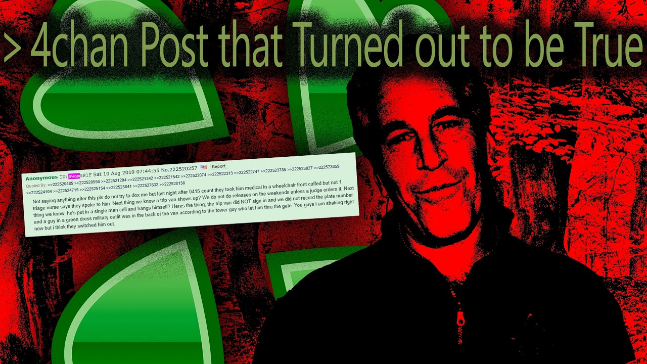 Пост на 4chan, который оказался правдой.