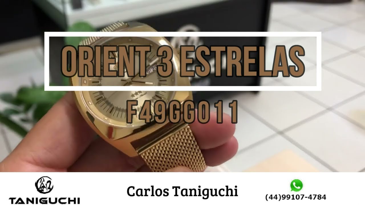 Orient 3 Estrelas F49GG011