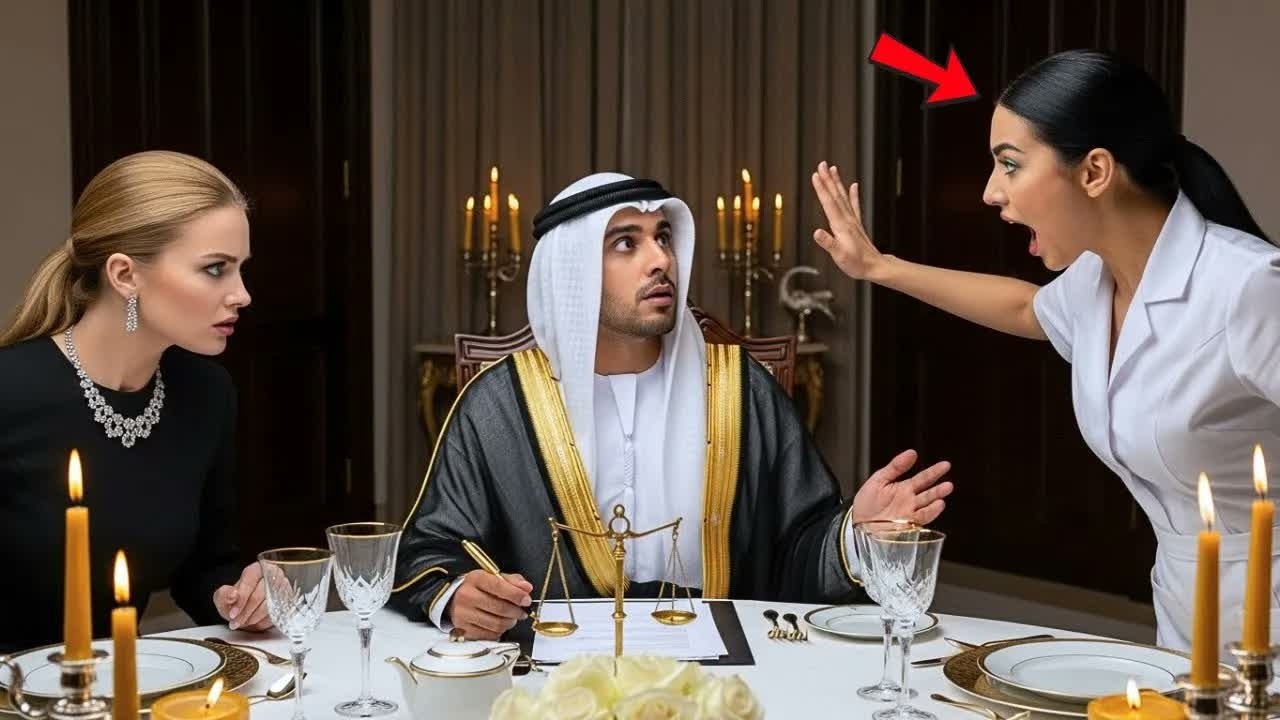 ＂لا توقع هذا العقد!＂ - صرخت عاملة النظافة الفقيرة لدى الملياردير العربي - وكشفت عن احتيال في العقد.