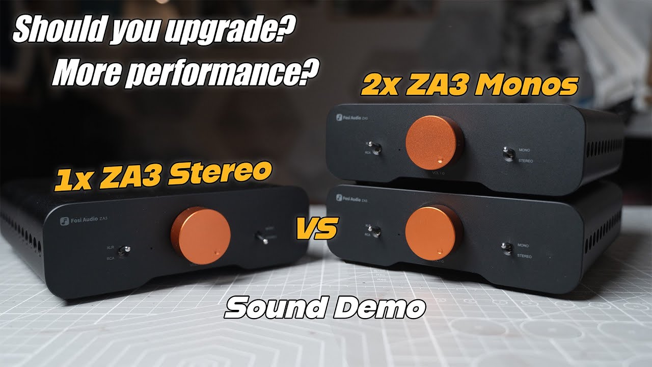 Fosi ZA3 Stereo vs Mono: HEAR the Difference! (Free Upgrade Mod)