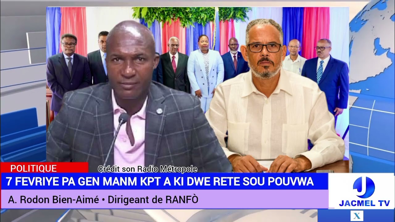 Pa dwe gen okenn manm KPT a ki rete sou pouvwa aprè 7 FEVRIYE 2026. Alix Didier revoke 