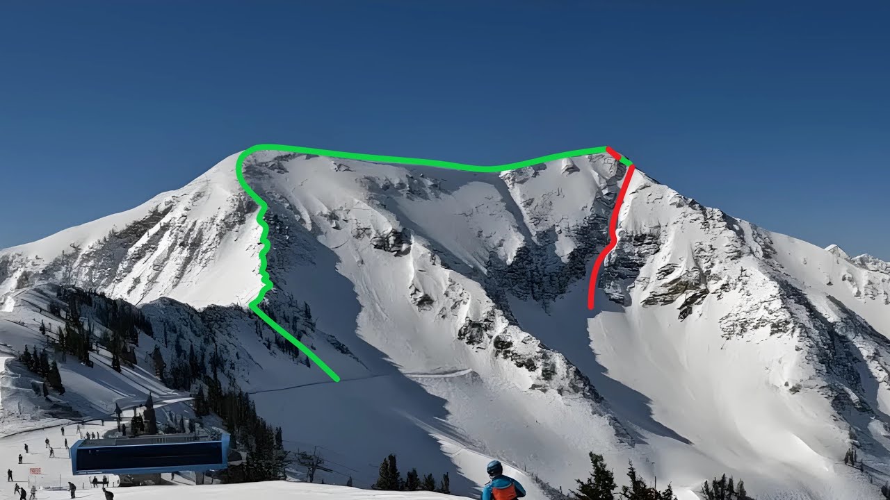 Skiing Pipeline (with PeakRankings), Snowbird, 3/19/2024