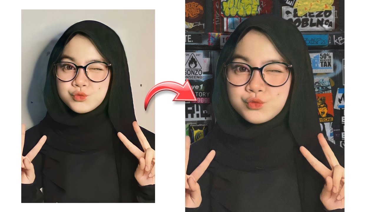 Cara Edit Foto Aesthetic Di Hape - Mengganti Background Pada Foto - Android & IOS