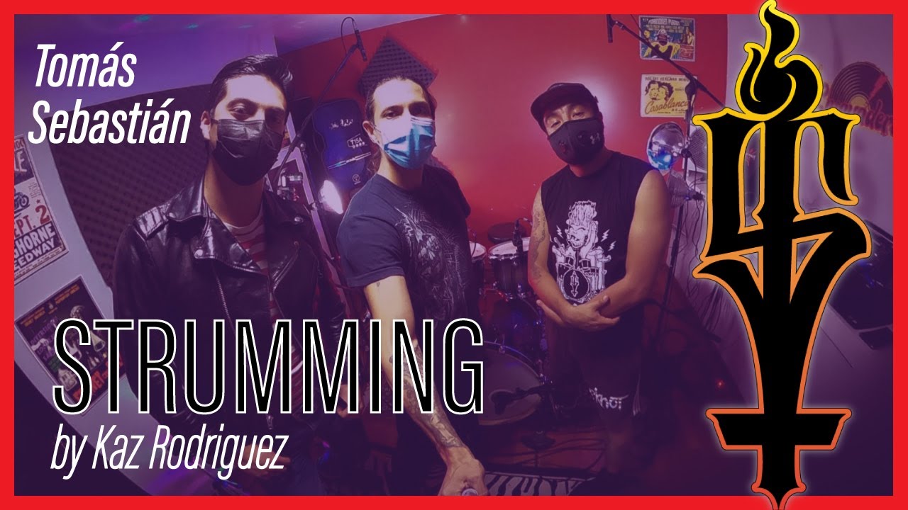 STRUMMING by Kaz Rodriguez - Tomás Sebastián ( drumplaythrough from El Ensayadero)