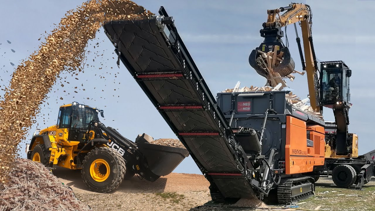 XXL Holzhacker im Einsatz 😮 IFAT 2024