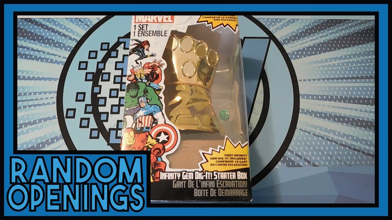 Random Openings: Infinity Gem Dig-It! Starter Box