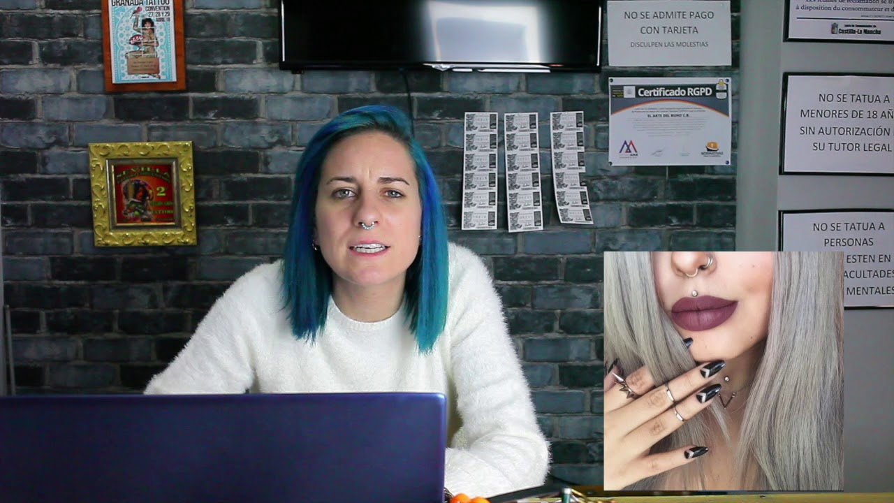 TIPOS DE PIERCING Y NIVEL DE DOLOR, EADB