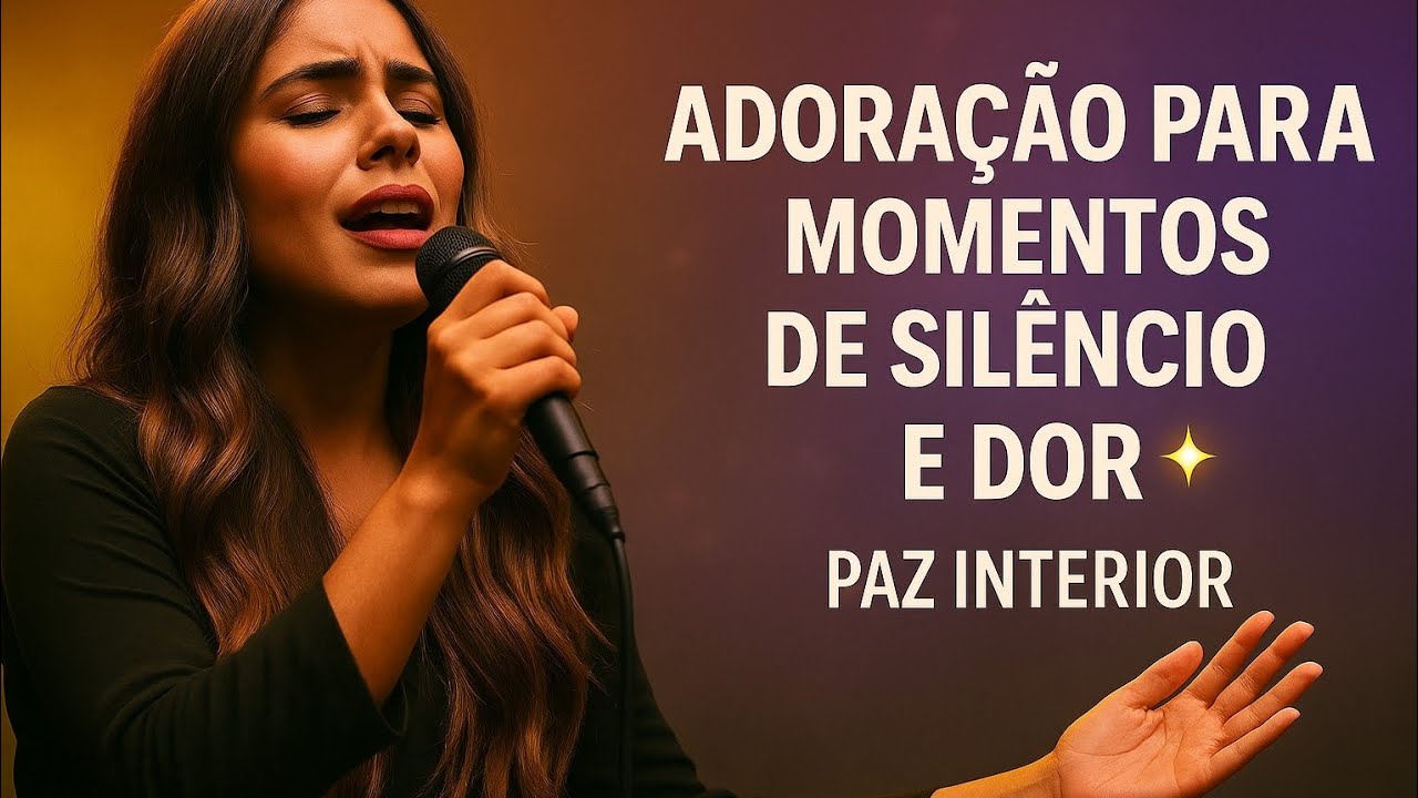 Adoração Para Momentos de Silêncio e Dor 💭✨ Paz Interior #louvor #adoração #gospel 