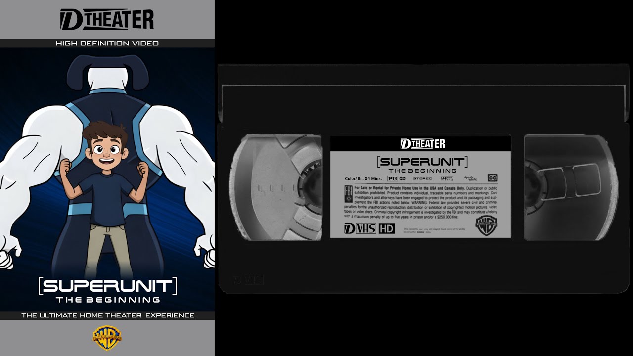 Opening to Superunit: The Beginning (D-Theater D-VHS)