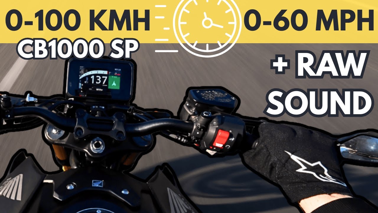 Honda CB1000 Hornet SP: ускорение и мощный звук!