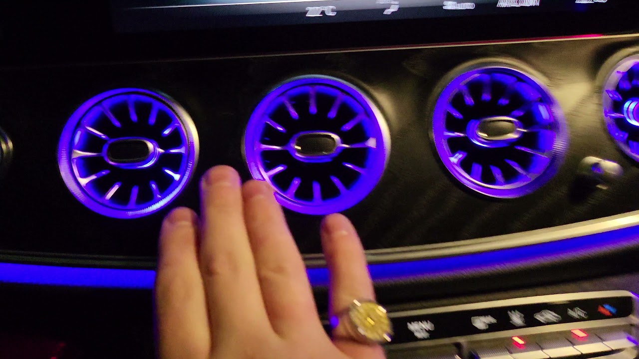 Mercedes S213/W213 Ambient Light retrofit - Result