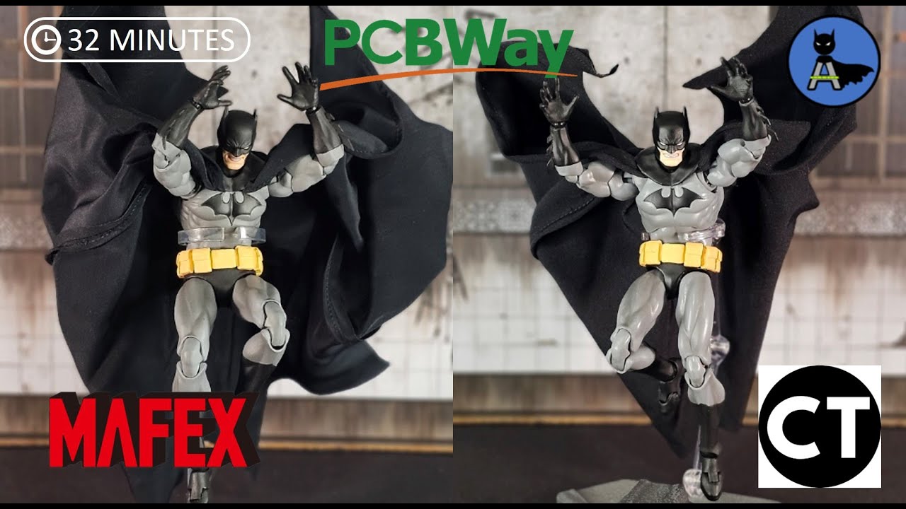 CT Toys Vs Mafex : Batman Hush Review | Azrach Toys 