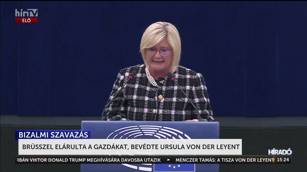 Brüsszel elárulta a gazdákat, bevédte Ursula von der Leyent - HírTV