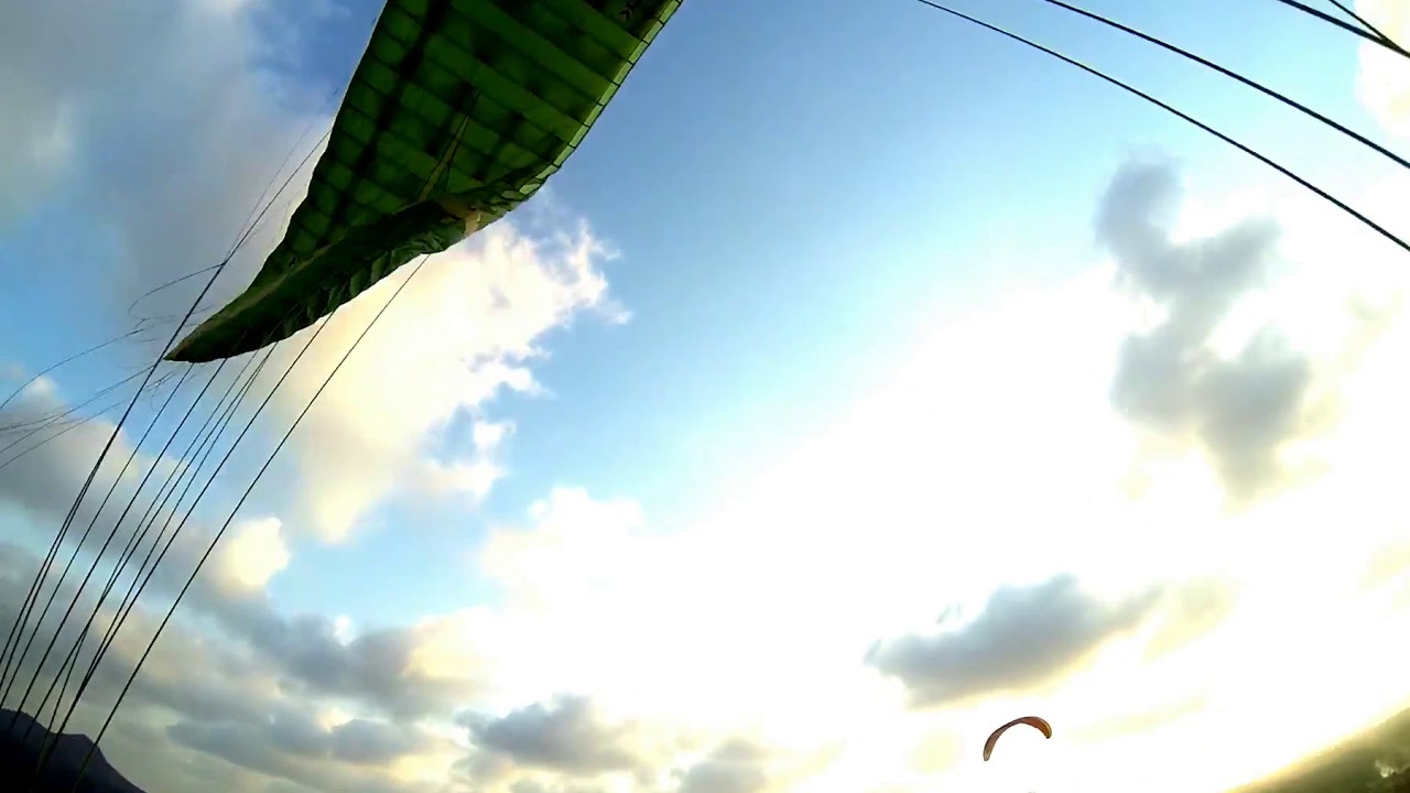 Paragliding at Kankeshwar | cloud suck