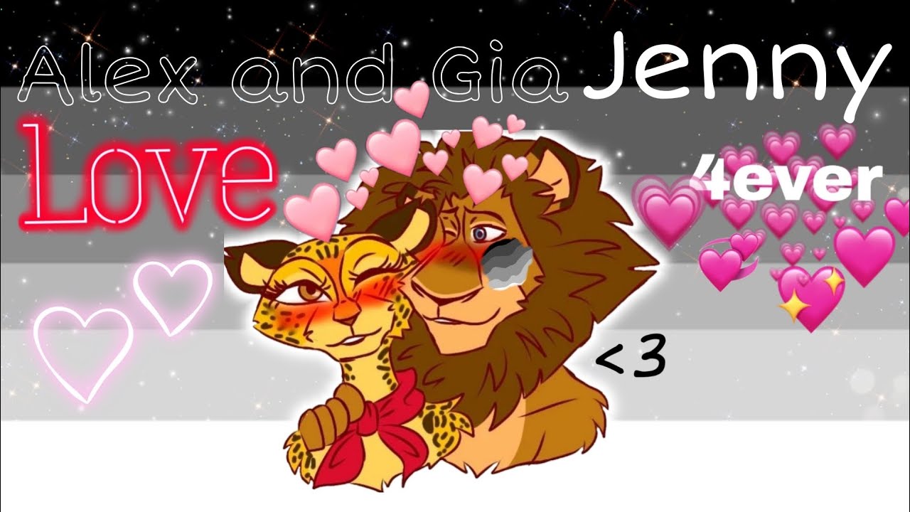 Alex x Gia love 🦁💖🐆 ✨video✨/ Jenny