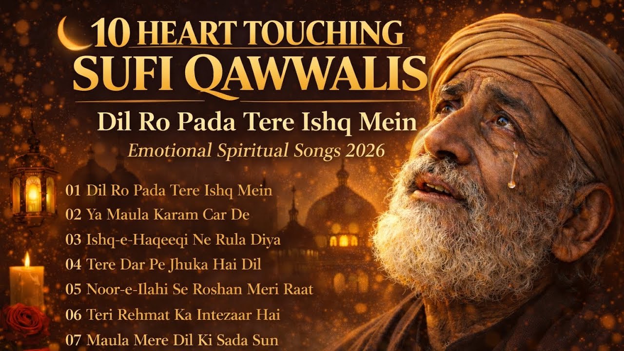 Non Stop Sufi Songs 💛 Heart Touching & Emotional Kalam | Soulful Islamic Sufi Music