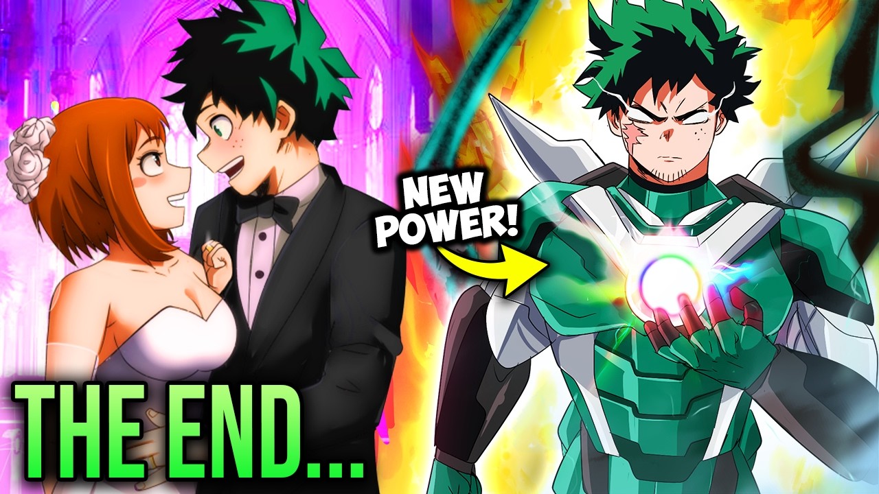 8 Year Time Skip! Deku NEW Iron Man Suit & Uraraka's LOVE! My Hero Academia Final Chapter Explained