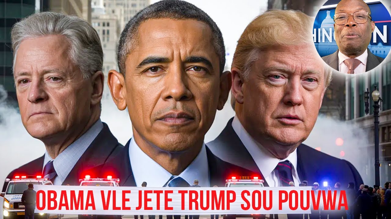 VOA - OBAMA AK CLITON DESIDE JETE TRUMP SOU POUVWA DEBLOZAY ETAZINI