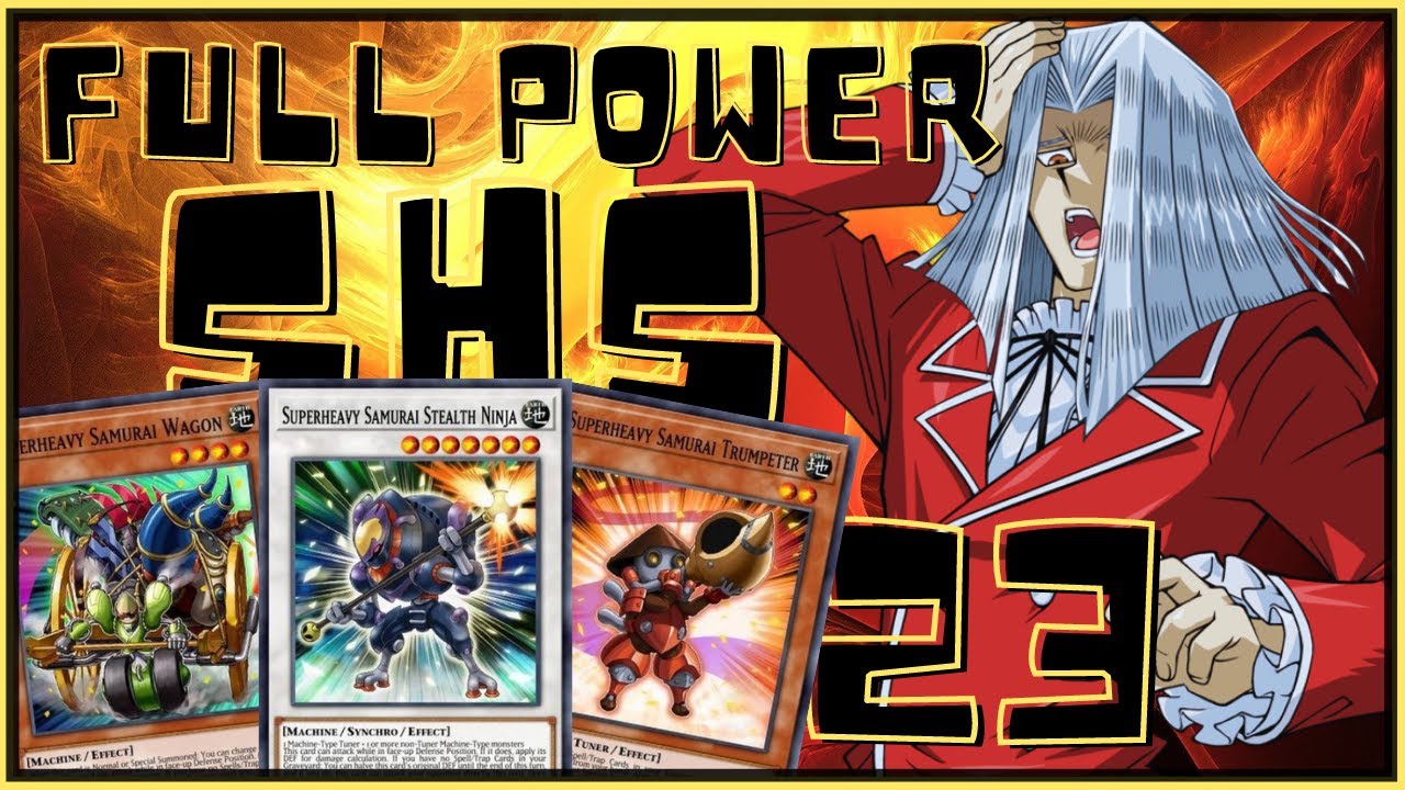 SUPERHEAVY SAMURAI DECK DUEL LINKS [FREE DECKLIST 23]