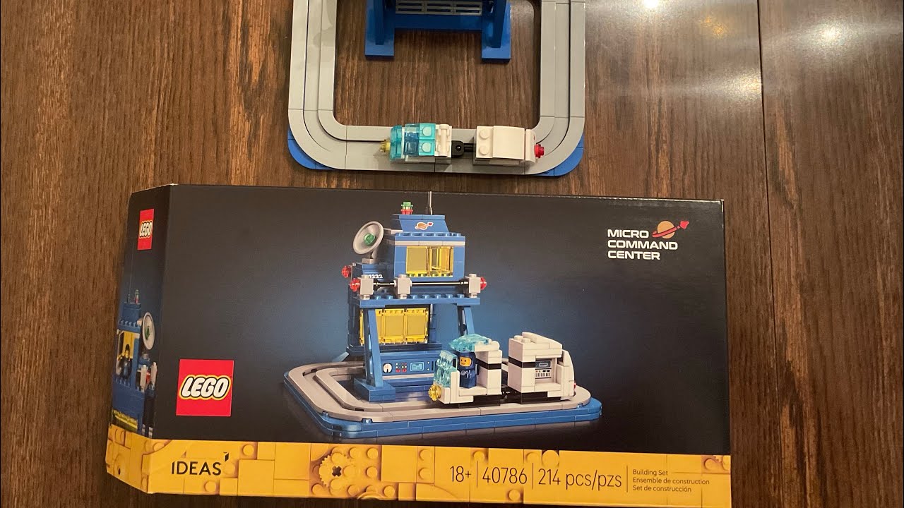 Let&rsquo;s Build LEGO Ideas Micro Command Center 40786 Insider Points Reward 214 pieces